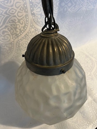 Lustre complet globe boule art - complet,