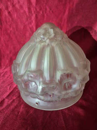 Globe obus art deco - obus, verre