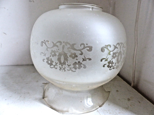 Tulipe globe verre avec - en,