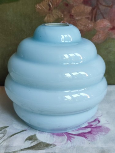 Ancien globe verre - en, opaline