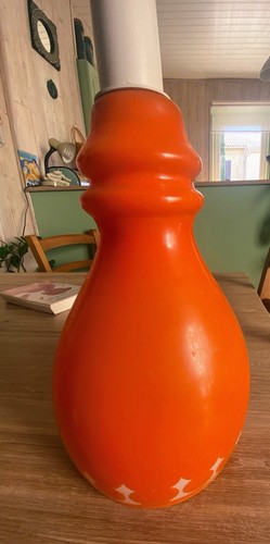 Lustre vintage globe verre - lustre,